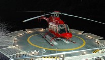 Explorer Motor Yacht ATMOSPHERE - Bell 407 Helicopter